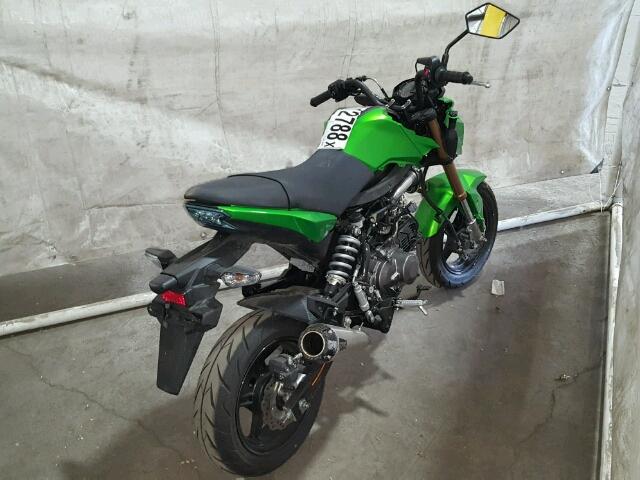 JKABRRJ12HDA05504 - 2017 KAWASAKI BR125 J GREEN photo 4