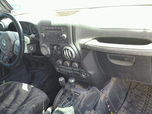 1C4AJWAGXEL127330 - 2014 JEEP WRANGLER S BLACK photo 9