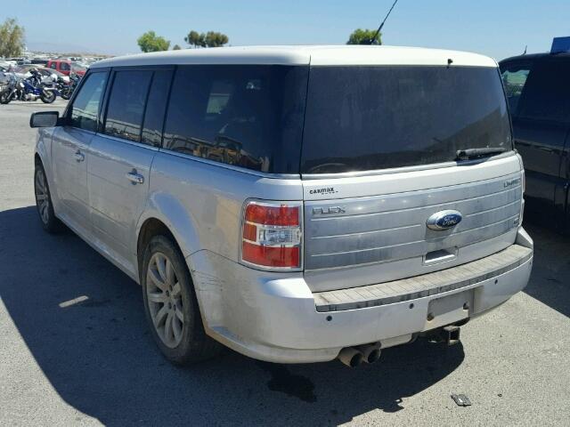 2FMEK63C39BA15401 - 2009 FORD FLEX LIMIT SILVER photo 3