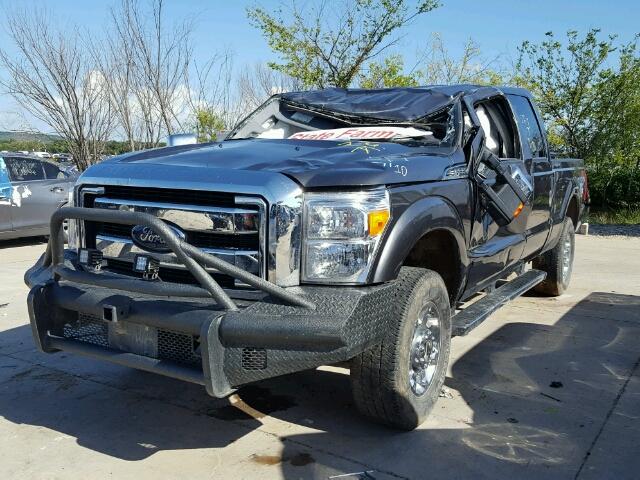 1FT7W2B69GEA21100 - 2016 FORD F250 GRAY photo 2