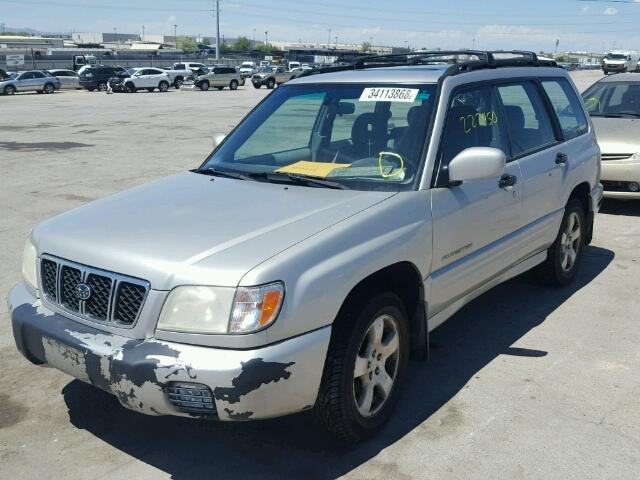 JF1SF65621H744148 - 2001 SUBARU FORESTER S SILVER photo 2