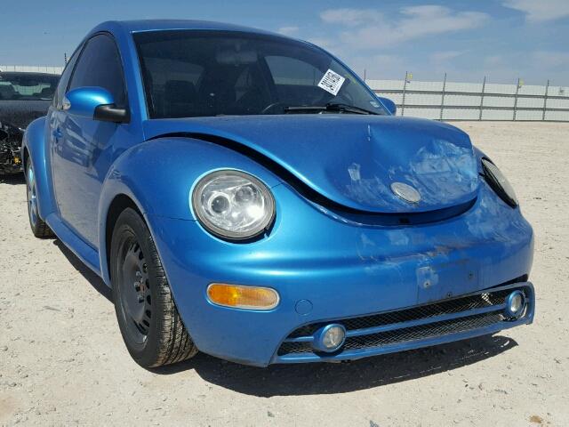 3VWGK31C84M422181 - 2004 VOLKSWAGEN NEW BEETLE 蓝色 照片 1