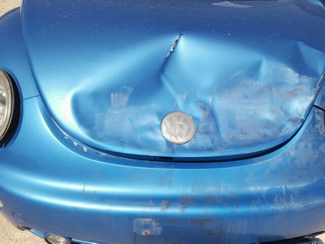 3VWGK31C84M422181 - 2004 VOLKSWAGEN NEW BEETLE 蓝色 照片 7