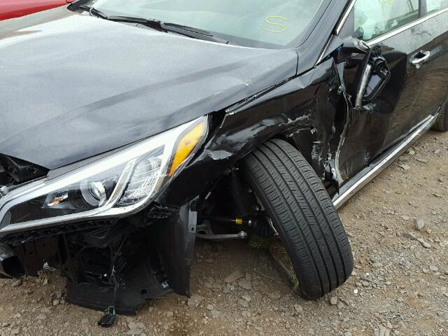 5NPE34AF6HH487100 - 2017 HYUNDAI SONATA SPO BLACK photo 9