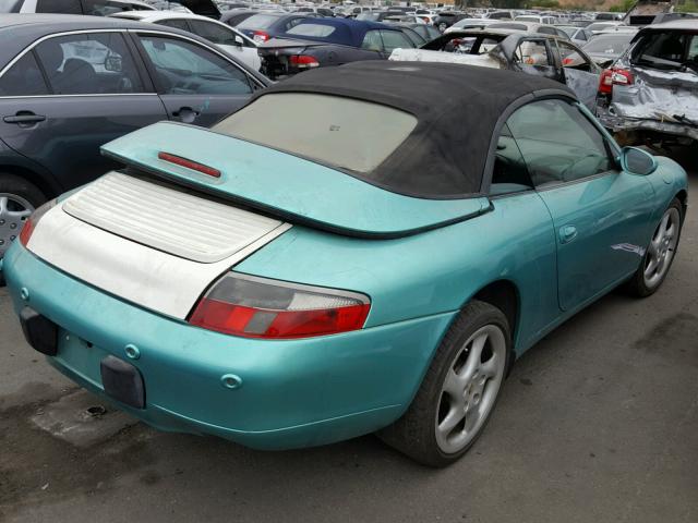 WP0CA2993XS652911 - 1999 PORSCHE 911 CARRER GREEN photo 4