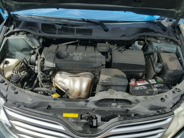 4T3ZE11A59U007007 - 2009 TOYOTA VENZA BASE GREEN photo 7