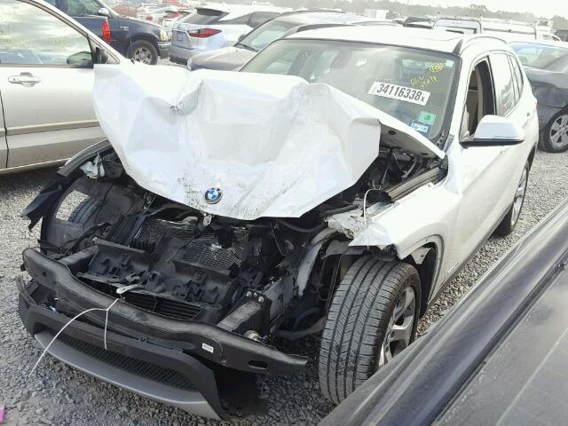 WBAVM1C54DVW41374 - 2013 BMW X1 SDRIVE2 WHITE photo 2