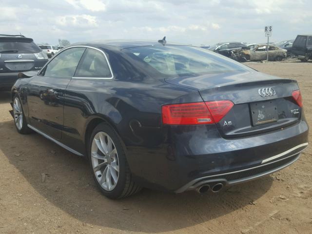 WAUWFAFR0EA009106 - 2014 AUDI A5 PRESTIG BLACK photo 3