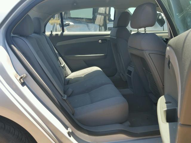 1G1ZG57B89F114578 - 2009 CHEVROLET MALIBU LS 银色 照片 6