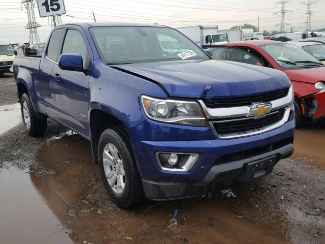 1GCHTCE37G1220464 - 2016 CHEVROLET COLORADO L BLUE photo 1