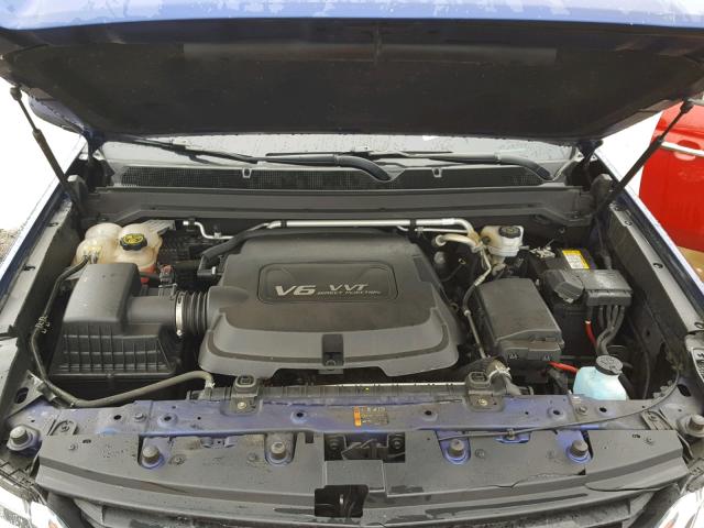 1GCHTCE37G1220464 - 2016 CHEVROLET COLORADO L BLUE photo 7