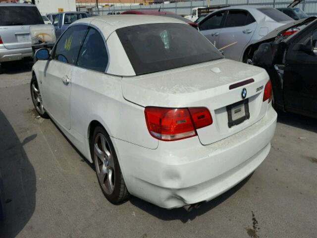 WBAWL13517PX16581 - 2007 BMW 328 I WHITE photo 3