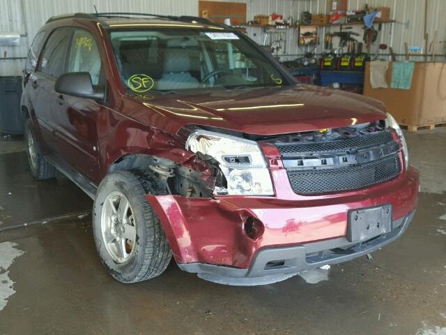 2CNDL13F286051030 - 2008 CHEVROLET EQUINOX LS MAROON photo 1