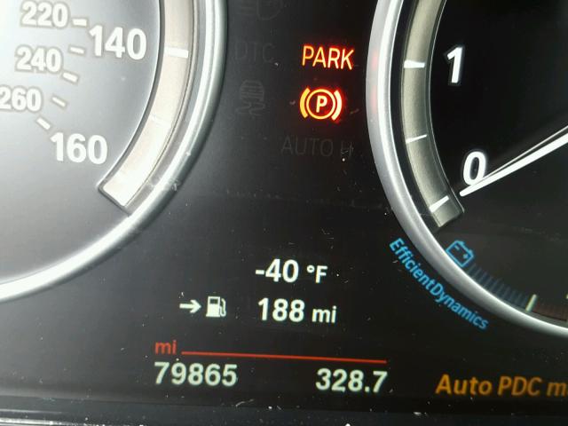 5UXWX9C51F0D62236 - 2015 BMW X3 XDRIVE2 BLUE photo 8