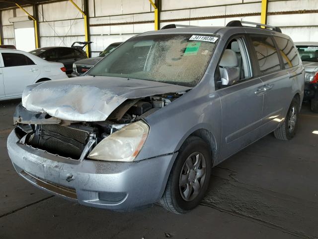 KNDMB233866035971 - 2006 KIA SEDONA EX GRAY photo 2