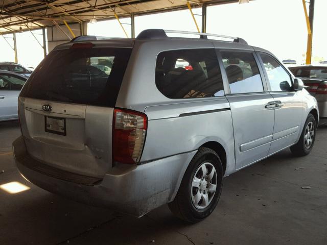 KNDMB233866035971 - 2006 KIA SEDONA EX GRAY photo 4