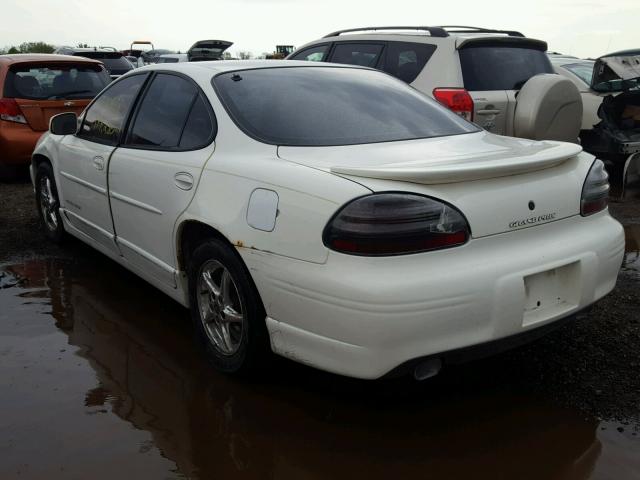 1G2WP52K02F210099 - 2002 PONTIAC GRAND PRIX WHITE photo 3
