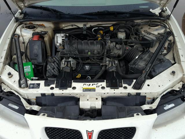 1G2WP52K02F210099 - 2002 PONTIAC GRAND PRIX WHITE photo 7