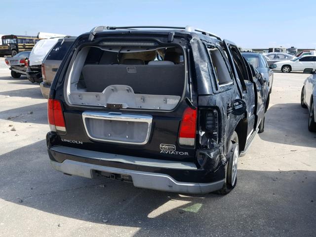 5LMEU68H34ZJ45051 - 2004 LINCOLN AVIATOR 黑色 照片 4