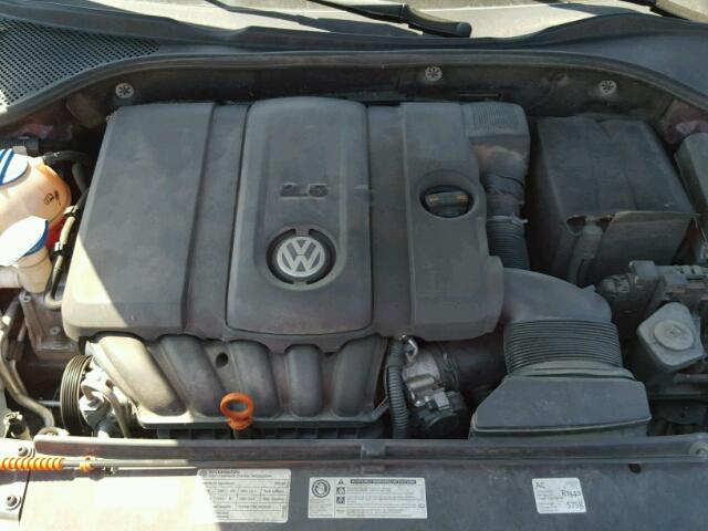 1VWAP7A32CC053445 - 2012 VOLKSWAGEN PASSAT S كستنائي صورة 7