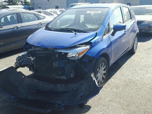 3N1CE2CP6FL431511 - 2015 NISSAN VERSA NOTE BLUE photo 2