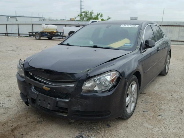 1G1ZB5E03CF318387 - 2012 CHEVROLET MALIBU LS BLACK photo 2