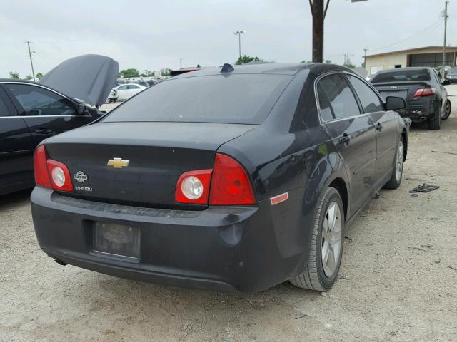 1G1ZB5E03CF318387 - 2012 CHEVROLET MALIBU LS BLACK photo 4