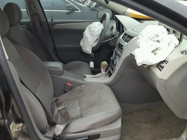 1G1ZB5E03CF318387 - 2012 CHEVROLET MALIBU LS BLACK photo 5