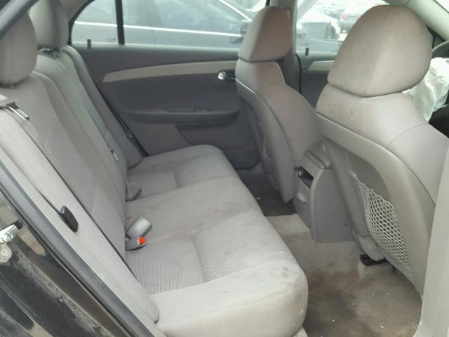 1G1ZB5E03CF318387 - 2012 CHEVROLET MALIBU LS BLACK photo 6