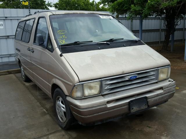 1FMDA31X2PZA93519 - 1993 FORD AEROSTAR BROWN photo 1