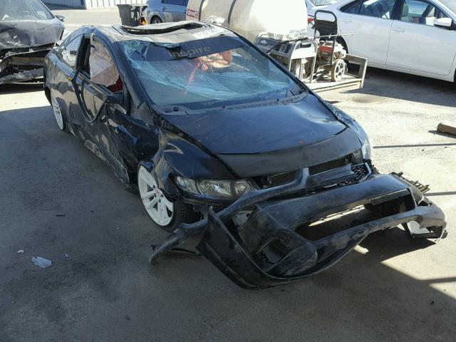 2HGFG119X8H558584 - 2008 HONDA CIVIC EXL BLACK photo 1