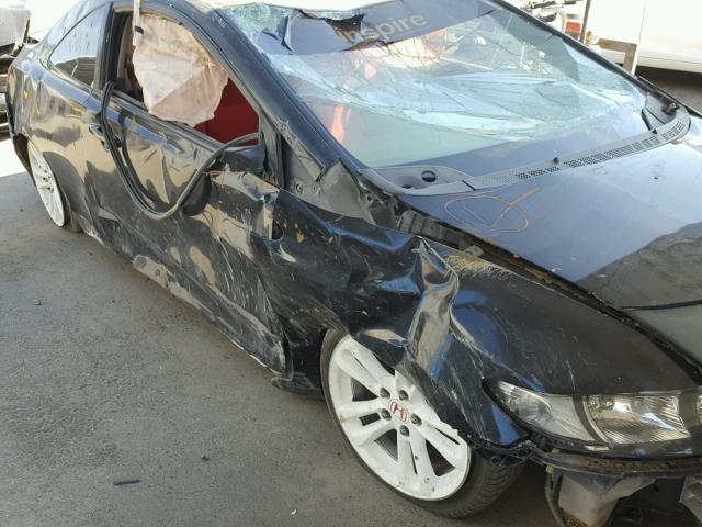 2HGFG119X8H558584 - 2008 HONDA CIVIC EXL BLACK photo 10