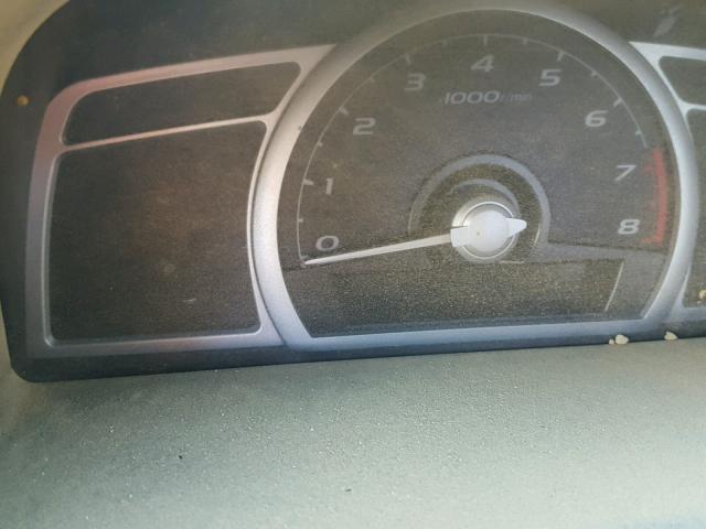 2HGFG119X8H558584 - 2008 HONDA CIVIC EXL BLACK photo 8