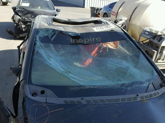 2HGFG119X8H558584 - 2008 HONDA CIVIC EXL BLACK photo 9