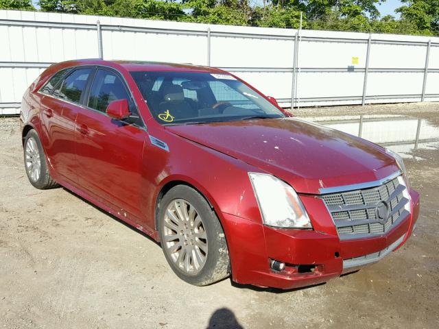 1G6DS8EVXA0121234 - 2010 CADILLAC CTS PREMIU BURGUNDY photo 1