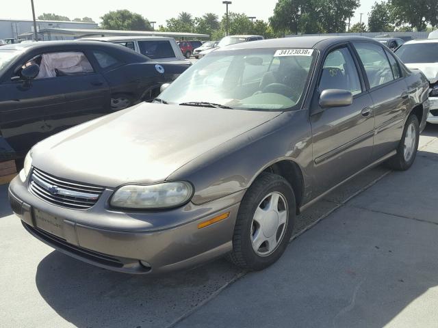 1G1NE52J7Y6352133 - 2000 CHEVROLET MALIBU LS 银色 照片 2