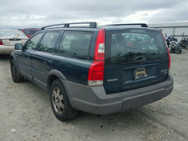 YV1SZ58D521054680 - 2002 VOLVO V70 XC GREEN photo 3