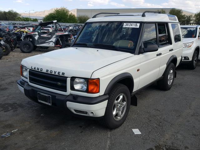 SALTY1543YA270510 - 2000 LAND ROVER DISCOVERY WHITE photo 2