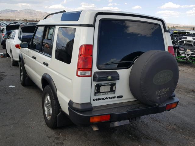 SALTY1543YA270510 - 2000 LAND ROVER DISCOVERY WHITE photo 3