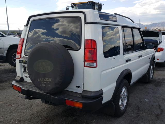 SALTY1543YA270510 - 2000 LAND ROVER DISCOVERY WHITE photo 4