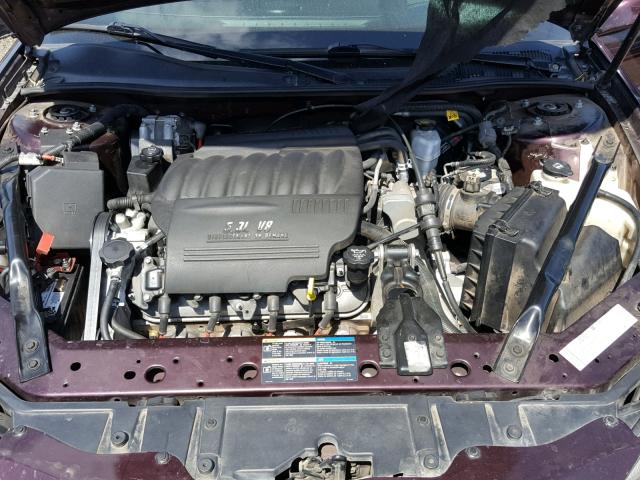 2G2WC58C261146270 - 2006 PONTIAC GRAND PRIX BURGUNDY photo 7