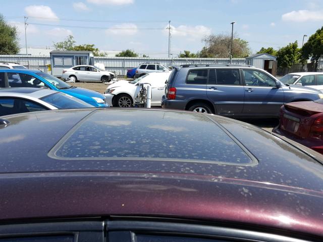 2G2WC58C261146270 - 2006 PONTIAC GRAND PRIX BURGUNDY photo 9