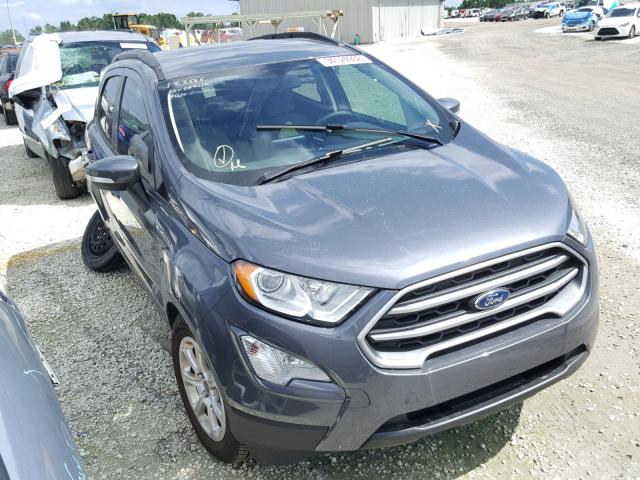 MAJ3P1TE3JC163978 - 2018 FORD ECOSPORT S SILVER photo 1