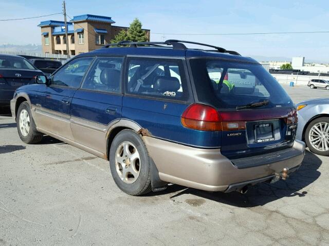 4S3BG6854W6656618 - 1998 SUBARU LEGACY 30T GREEN photo 3