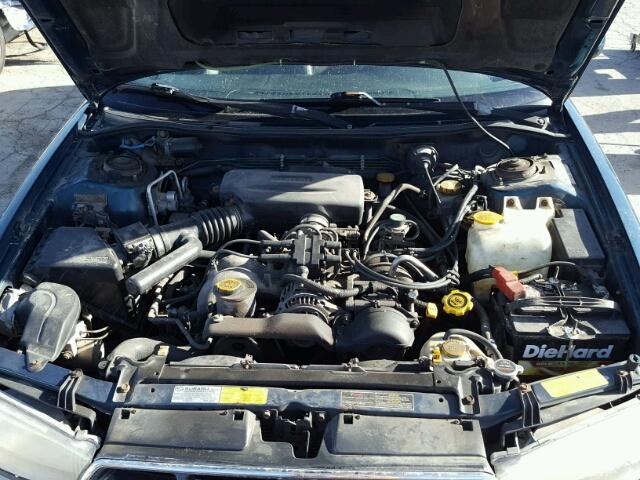 4S3BG6854W6656618 - 1998 SUBARU LEGACY 30T GREEN photo 7