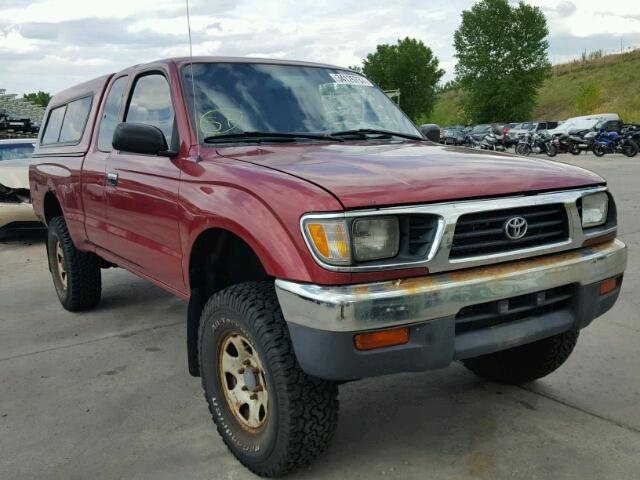 4TAUN73C9SZ060824 - 1995 TOYOTA TACOMA XTR MAROON photo 1