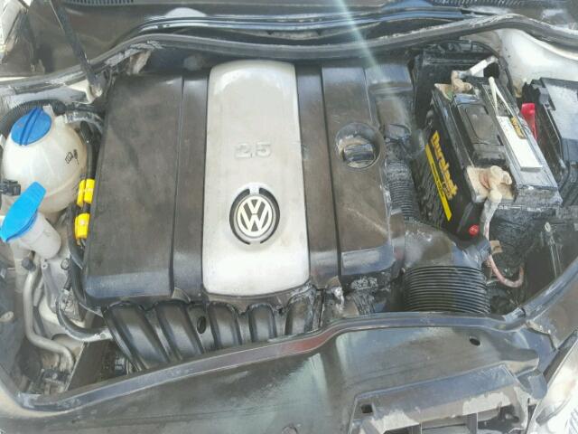 3VWGF71KX7M196040 - 2007 VOLKSWAGEN JETTA WHITE photo 7