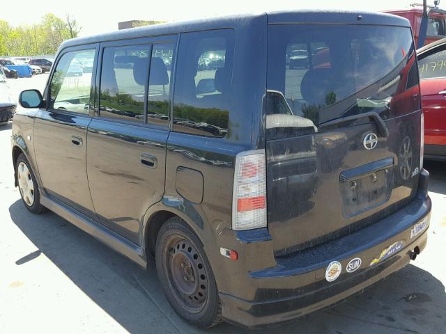 JTLKT324X50203054 - 2005 TOYOTA SCION XB 黑色 照片 3