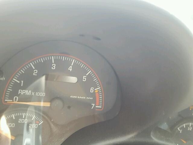 1G2NF52E81C228214 - 2001 PONTIAC GRAND AM S BURGUNDY photo 8