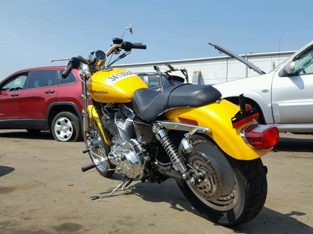 1HD4CJM175K415683 - 2005 HARLEY-DAVIDSON XL883 C YELLOW photo 3